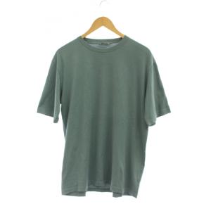 Tシャツ 4 ブルー系 無地 ラウンドネック 半袖 A21ST02BY /JP