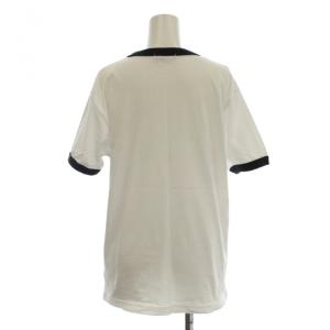 JOURNAL STANDARD 22SS Tシャツ カットソー 白 ホワイト 半袖 リンガーネック ロゴプリント /LP