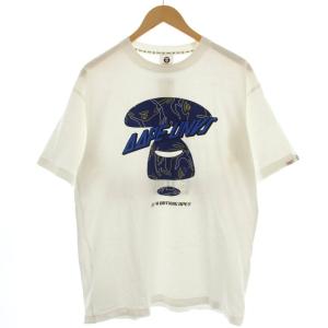 Tシャツ 半袖 ロゴ M 白 ホワイト AAPTEM0471XXE /G