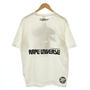 A BATHING APE Tシャツ 半袖 ロゴ M 白 ホワイト AAPTEM0471XXE /G