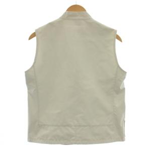 PRADA SPORT ナイロンベスト ベスト ジップアップ 44 白 ホワイト /G
