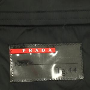 PRADA SPORT ナイロンベスト ベスト ジップアップ 44 白 ホワイト /G