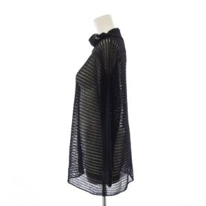 CIVIDINI ニット カットソー 七分袖 ハイネック 42 黒 /BM