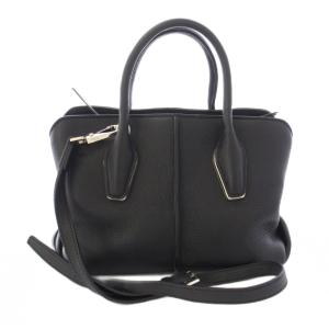 TOD'S D-BOW ショルダーバッグ ハンド 2WAY ブラック