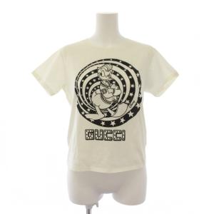 ×Disney ドナルドダック Tシャツ XS ホワイト 644674 XJDBE