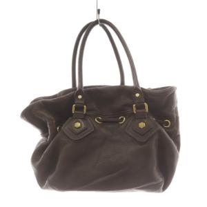 MARC by MARC JACOBS ハンドバッグ ショルダーバッグ レザー 茶 ブラウン /AN9