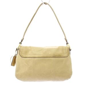COACH ポピー ハンドバッグ ワンショルダーバッグ レザー ベージュ 18160 /TK