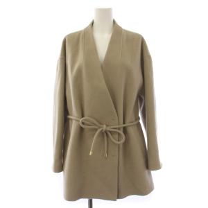 25SS ノーカラージャケット ウール カシミヤ 1 ベージュ 2025201705011010