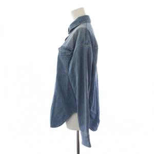 allureville 26SS デニムシャツ ブラウス 長袖 2 インディゴ 202610-13-050-61-020 /BM