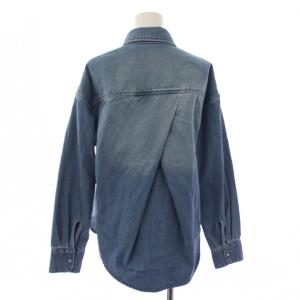 allureville 26SS デニムシャツ ブラウス 長袖 2 インディゴ 202610-13-050-61-020 /BM