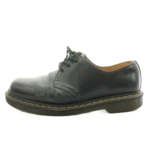 Dr.Martens 3ホールブーツ モカシン レザー UK8 黒 ブラック WY004 /AN26