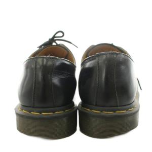 Dr.Martens 3ホールブーツ モカシン レザー UK8 黒 ブラック WY004 /AN26