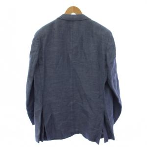 ETRO テーラードジャケット ウール 56 ブルー 161-1G912-1093