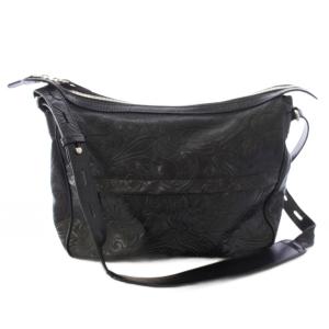 ETRO ショルダーバッグ ペイズリー柄 ブラック