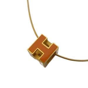 カージュドアッシュ Hキューブ ネックレス ゴールド