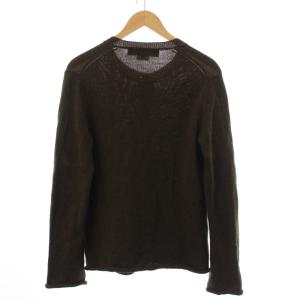 COMME des GARCONS HOMME PLUS AD2011 ニットカーディガン クルーネック 長袖 S カーキ PH-N007 /YT