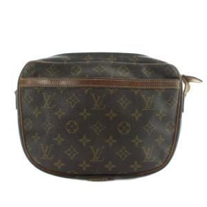 LOUIS VUITTON モノグラム ジュヌフィーユ ショルダーバッグ ブラウン M51226
