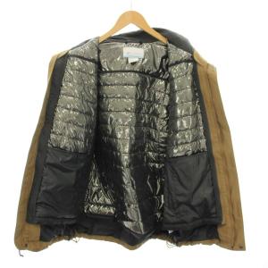Columbia クローバーデールインターチェンジジャケット ジップアップパーカー 中綿ジャケット アウター フード ロゴプリント