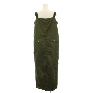 Ameri VINTAGE MILITARY WORK I LINE DRESS ミリタリージャンパースカート ワンピース ロング