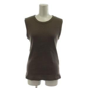 25SS dignity sleeveless タンクトップ グレージュ ノースリーブ 無地 25070500708010