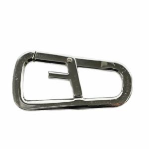 FENDI キーチャーム カラビナ シルバーカラー