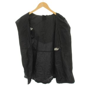 THE NORTH FACE コンパクトフーデッドベスト COMPACT HOODED VEST 前開き アウター フード ロゴ刺繍