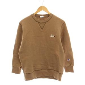 チャンピオン CHAMPION スウェット トレーナー 長袖 S 茶 ブラウン /YM