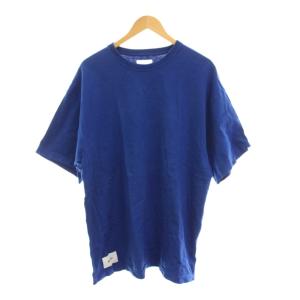 25SS SIGN 01 SS Cotton Tシャツ カットソー 4 青 ブルー クルーネック 半袖