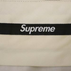Supreme 21FW スラックスパンツ ウール 30 ブラック