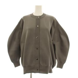 23AW ウォッシャブルバナナスリーブカーディガン ニット 長袖 F グレー 23080400300030