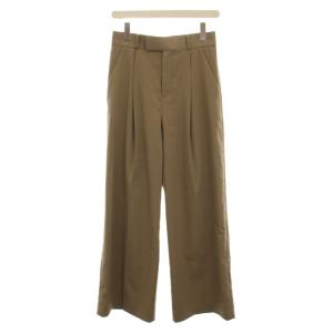 23AW エステルツイルストレッチスラックスパンツ 38 ブラウン 23030240507130 /YM