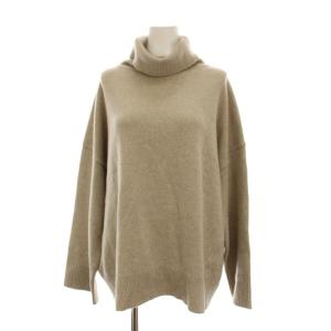 22AW Aries タートルネックプルオーバー ニット セーター 長袖 グレージュ 22080500819030