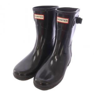 ORIGINAL REFINED SHORT GLOSS 長靴 レインブーツ US6 黒 ブラック WFS1098RGL