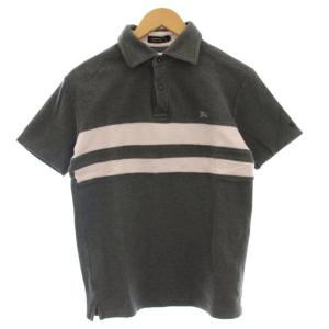 ポロシャツ 半袖 鹿の子 3 グレー ピンク BMV24-630-28 /G
