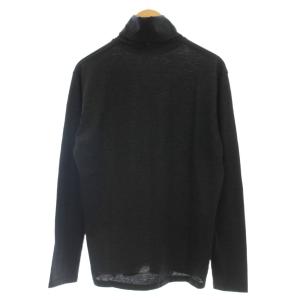 BURBERRY BLACK LABEL タートルネック ウール カットソー 長袖 3 グレー BMV77-361-06 /G