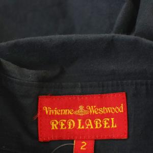 Vivienne Westwood RED LABEL シャツ ブラウス 長袖 2 黒 ブラック 357-01-88011 /G