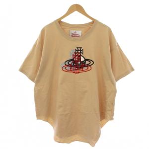 Tシャツ カットソー 半袖 クルーネック 刺繍 オーブ 00 ベージュ 16-12-351036 /BM