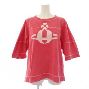 Tシャツ カットソー 半袖 クルーネック オーブ プリント 00 ピンク 16-12-342013 /BM