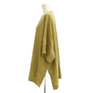 JOURNAL STANDARD セットアップ 21SS パンツ 黄 ラウンドネック 七分袖 無地 /JP