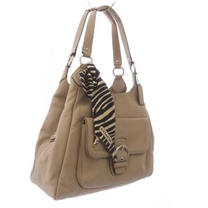 COACH キャンベルホーボー ハンドバッグ ワンショルダーバッグ レザー ベージュ F24686 /TK
