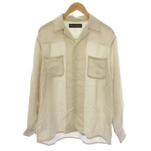50's OPEN COLLAR SHIRT M グレージュ