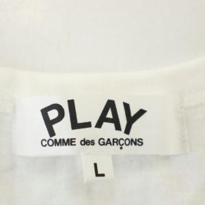 PLAY Comme des Garçons AD2016 Tシャツ ハート 半袖 L 白 ホワイト AZ-T221 /G