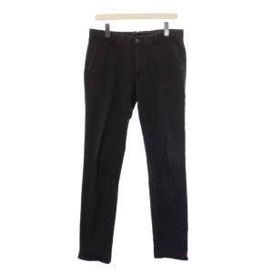 SLIM FIT スラックスパンツ ジップフライ 31 黒 /BM