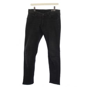 スーパー スリム フィット デニムパンツ ジーンズ ジップフライ 32 黒 C5DJ05Z10BAS /BM