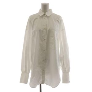 23SS SPRING BASIC SHIRT シャツ ブラウス 長袖 38 白 ホワイト 300GS130-1510
