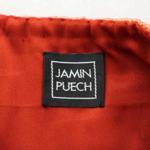 JAMIN PUECH ハンドバッグ ショルダーバッグ ビーズ装飾 赤 レッド /AN28