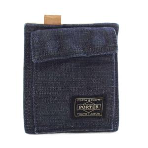 吉田カバン スモーキー SMOKY 二つ折り財布 紺 ネイビー /TK
