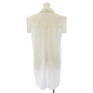 ADORE プレーンストレッチバックボウタイシャツ ブラウス ノースリーブ 38 白 531-2210605 /BM