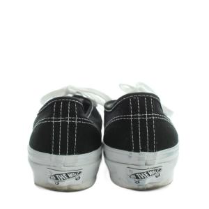 VANS LX AUTHENTIC REISSUE 44 スニーカー ローカット キャンバス 25.5cm 黒 ブラック