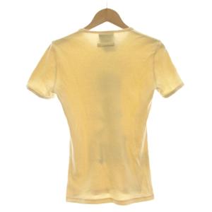 GAULTIER JEANS Tシャツ 半袖 スカル カットソー 40 ベージュ GM1806 /G